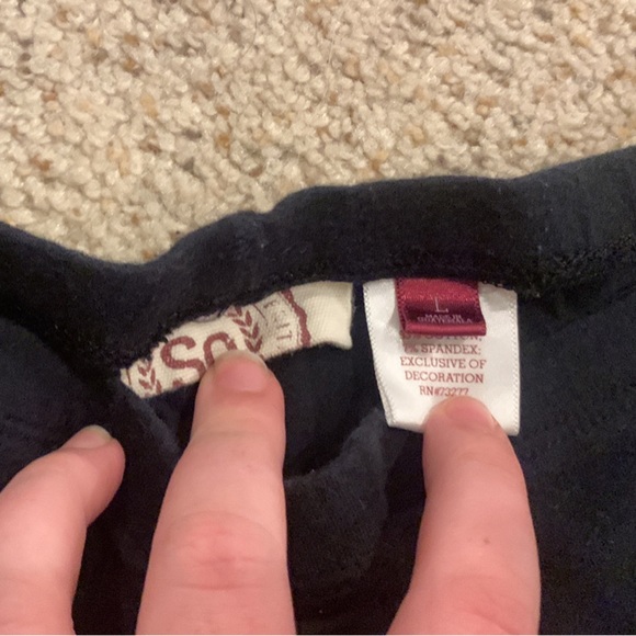 3 Pairs SO Black Leggings (Large) - Picture 3 of 10
